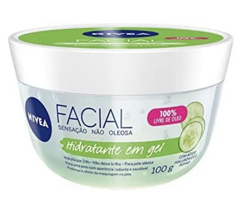 NIVEA Hidratante em Gel Facial 100g, Nivea