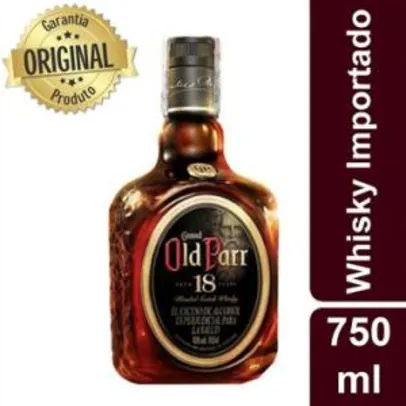 Whisky OLD PARR 18 anos 750ml | R$ 203