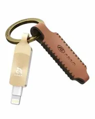 Pen Drive 128Gb Adam Elements Iklips Duo Dourado Para iPhone/Ipad - R$237