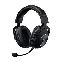 Headset Gamer Logitech G PRO com Design Confortável e Durável e Drivers PRO-G 50mm