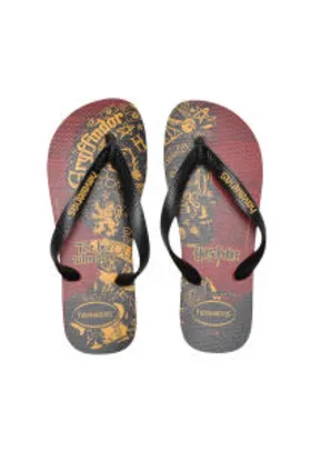 HAVAIANAS SANDÁLIA HAVAIANAS HARRY POTTER FC PRETA R$35