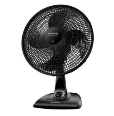 Ventilador Maxi Power Mondial, 4 pás, 40cm, Preto - V78