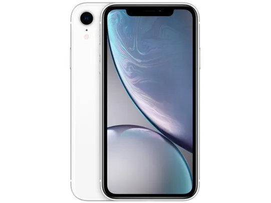 [C.OURO] iPhone XR Branco 128GB | R$3051