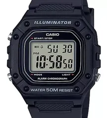 Relógio Casio Masculino Digital Illuminator W-218h-1avdf 