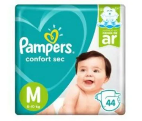 Fralda Pampers Confort Sec Mega M