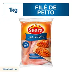 Filé de Peito de Frango Congelado Seara 1Kg