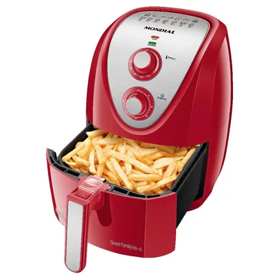 Fritadeira Elétrica Air Fryer 5 Litros AFN50RI Mondial Vermelha 127V