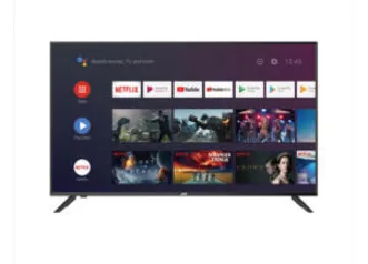 SMART TV LED 50" JVC LT-50MB508 ULTRA HD 4K Android Google Assistance Dolby Digital Stereo Plus 4 HDMI 3 USB