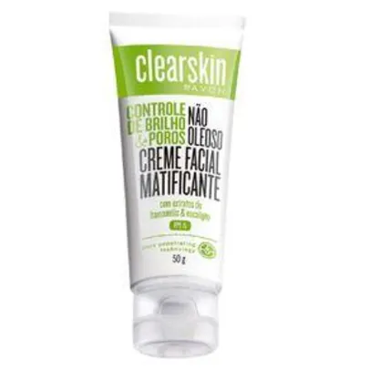 Clearskin by Avon Creme Facial Matificante - 50 g - R$8