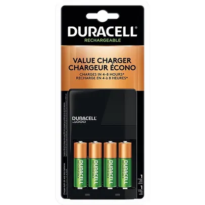 [AME R$ 150]  Carregador de bateria 1000 Duracell -