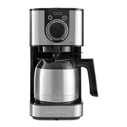 Cafeteira Britânia Concept Touch Inox BCF39I 30 cafézinhos | R$215