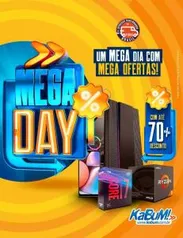 Até 70% OFF no Mega % Day Kabum!