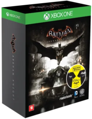 Batman - Arkham Knight - Ed. Exclusiva - Inclui Camiseta - Xbox One  por R$ 117