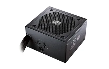 Fonte Cooler Master Masterwatt V550, 550W, 80 Plus Bronze, Semi-Modular, PFC Ativo, MPX-5501-AMAAB-W