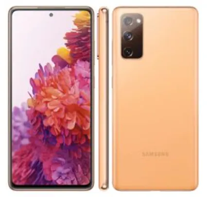 Smartphone Samsung Galaxy S20 FE Cloud Orange 256GB | R$2699