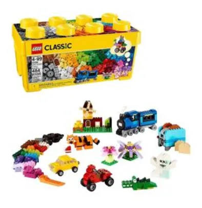[Prime] LEGO Classic caixa média de peças criativas (484 peças)