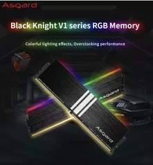  Memória Ram Asgard V1 Black Knight RGB RAM 2X8GB 3600MHz