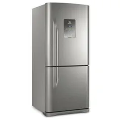 Refrigerador Electrolux DB84X Frost Free com Bottom Freezer 598L Inox - R$2289