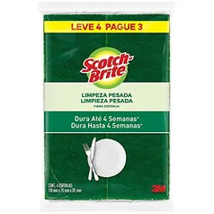 3M, Scotch Brite, Esponja Multiuso, Leve 4 Pague 3