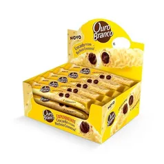 Stick Wafer Recheado Ouro Branco 25g Embalagem com 15 Unidades