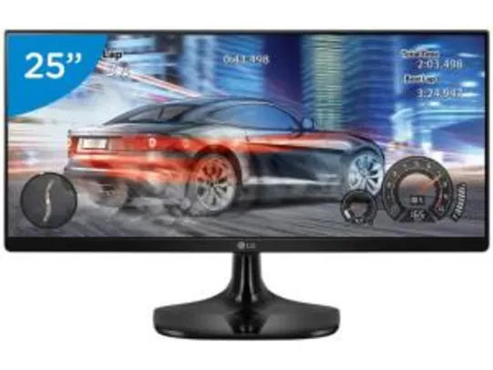 [APP MAGALU] Monitor LG LED 25´ Ultrawide, Full HD, IPS, HDMI/VGA - 25UM58