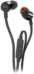 Fone de Ouvido JBL T210 In-Ear, Preto