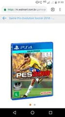 Game Pro Evolution Soccer 2018 - PES 2018 - PS4 - R$29