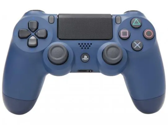 Controle para PS4 e PC sem Fio Dualshock 4 Sony - Midnight Blue