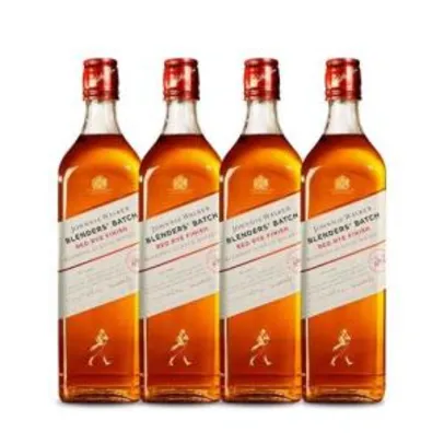 BUG Whisky Johnnie Walker Blenders Batch Red Rye Finish 12/750ml - R$ 320