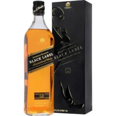 Saindo por R$ 82: Whisky Johnnie Walker Black Label 12 Anos 750 ml - R$82 | Pelando