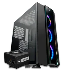 Gabinete Frillback X RGB + Fonte Nidus 500 | R$650