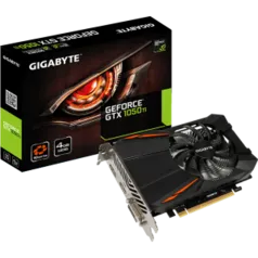 Placa de Vídeo Gigabyte GeForce GTX 1050 TI D5 4GB - R$ 789,00