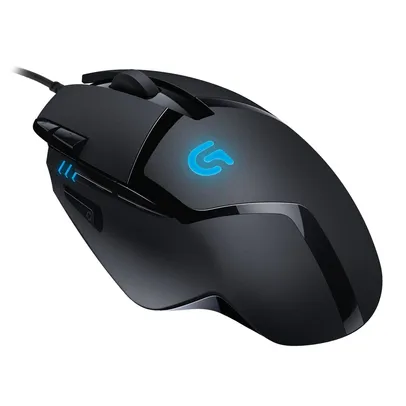 Mouse Gamer Logitech com Fio USB Hyperion Fury G402 Preto