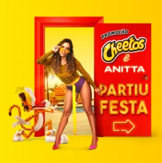 Compre Cheetos e concorra a uma festa na casa da Annita