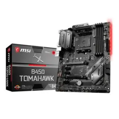 Placa-mãe MSI B450 Tomahawk DDR4 | R$699
