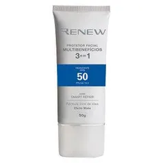 Protetor Facial Renew Multibenefícios 3 em 1 FPS50 - 50g R$13