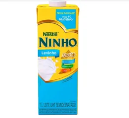 [C.ouro >6uni.] Leite Semidesnatado UHT Ninho Levinho 1L | R$2,99