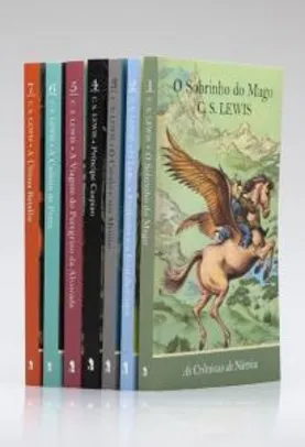 As Crônicas de Nárnia - Coleção Completa - 7 Livros | R$50
