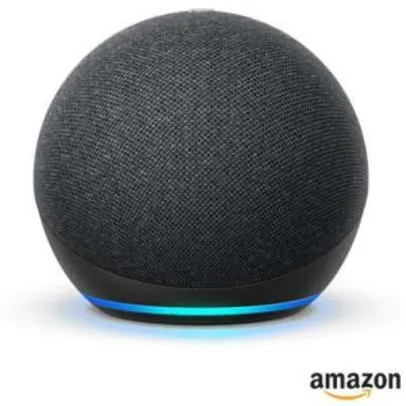 Saindo por R$ 283,34: Echo Dot (4ª geração) Smart Speaker Amazon com Alexa Preta | R$283 | Pelando
