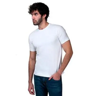 [Oferta Prime] Kit com 3 Camisetas Básicas Masculina Algodão | R$40