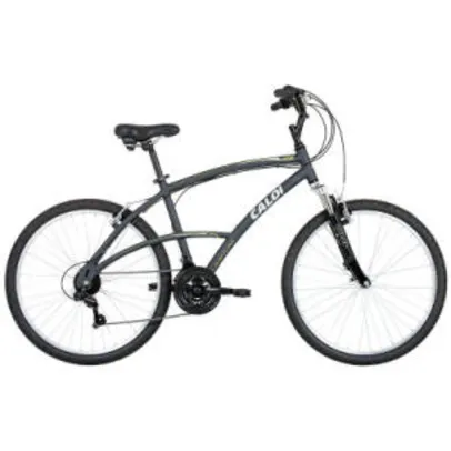 Bicicleta Caloi 400 - Aro 26 - Freio V-Brake - Câmbio Traseiro Shimano - 21 Marchas. R$ 424,99