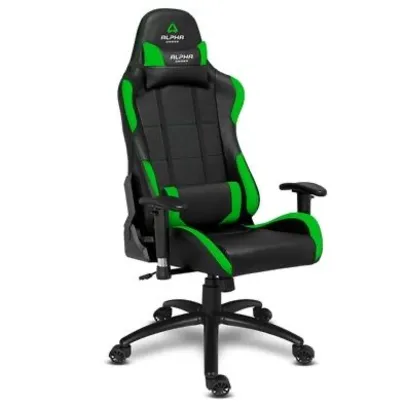 Cadeira Gamer Alpha Gamer Vega, Black Green | R$900