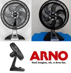 Ventilador de Mesa Arno Silence Force 40cm 126W por R$ 140