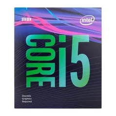 PROCESSADOR INTEL CORE I5-9400F HEXA-CORE 2.9GHZ (4.1GHZ TURBO) 9MB CACHE LGA1151, BX80684I59400F