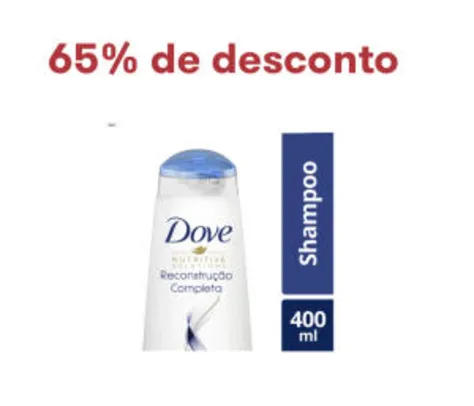 [APP DROGASIL] Shampoo Dove reconstrução completa para cabelos santificados