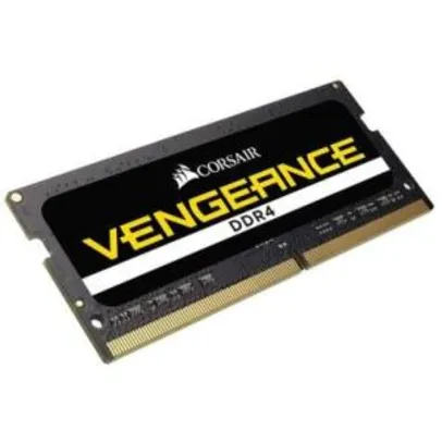 Saindo por R$ 250: Memória RAM DDR4 Corsair 8GB 2400MHz Notebook (SODDIM) | Pelando