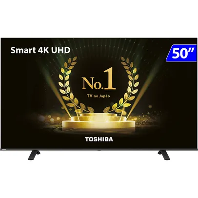 Smart TV Toshiba DLED 50 4K Wi-Fi  VIDAA TBO12M