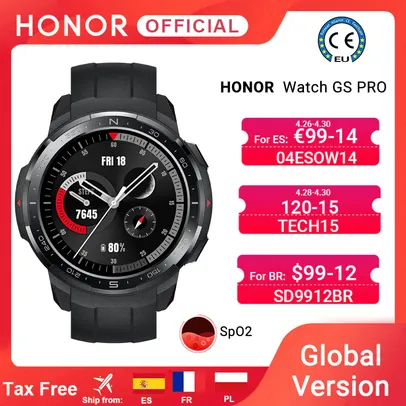 Smartwatch Honor Watch GS Pro | R$818