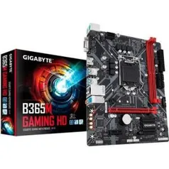 Placa-Mãe Gigabyte B365M Gaming HD, Intel LGA 1151, mATX, DDR4