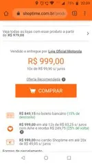 [R$750 com AME] Smartphone Motorola Moto G6 Plus | R$849